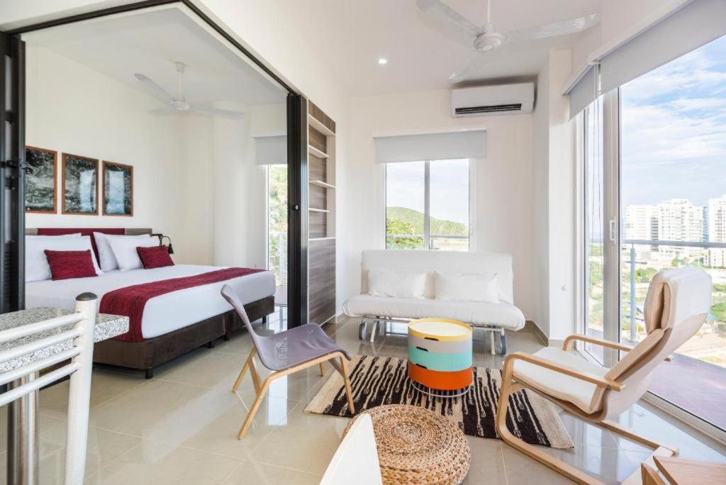 Terrazas Tayrona Travelers Apartamentos Y Suites Santa Marta  Exteriör bild